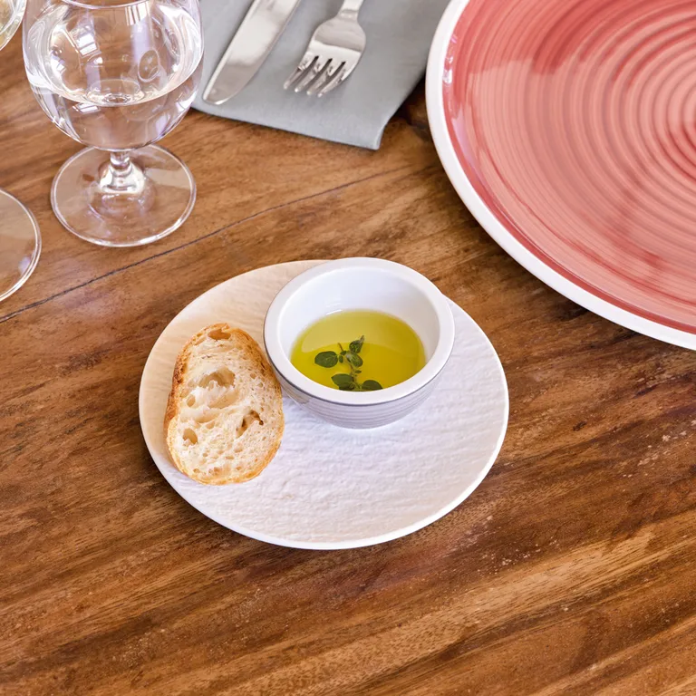 Manufacture Rock bordje Ø16 cm, Blanc Villeroy & Boch