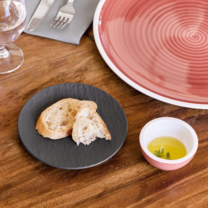 Manufacture Rock bordje Ø16 cm, zwart Villeroy & Boch