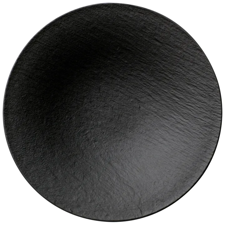 Manufacture Rock diepe schaal Ø28,5 cm - Zwart - Villeroy & Boch