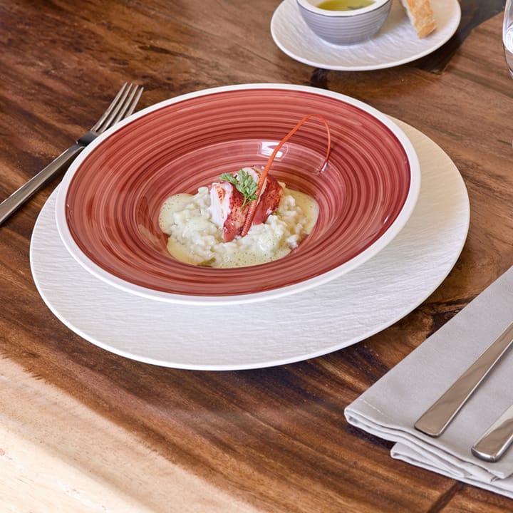 Manufacture Rock Gourmet bord Ø32 cm, Blanc Villeroy & Boch