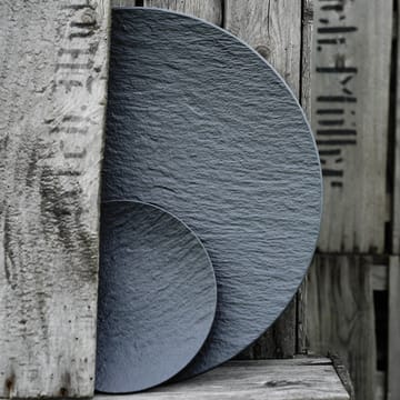 Manufacture Rock Gourmet bord Ø32 cm - zwart - Villeroy & Boch