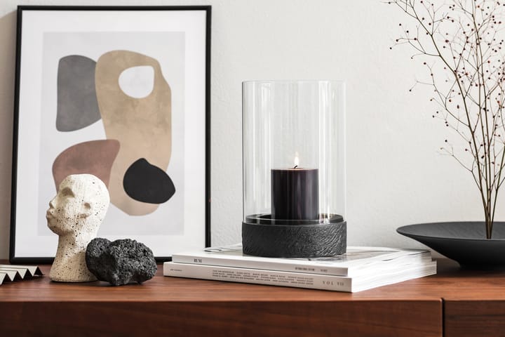 Manufacture Rock Home Hurricane waxinelichtjeshouder L, Zwart Villeroy & Boch