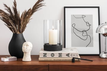 Manufacture Rock Home Hurricane waxinelichtjeshouder M - Zwart - Villeroy & Boch