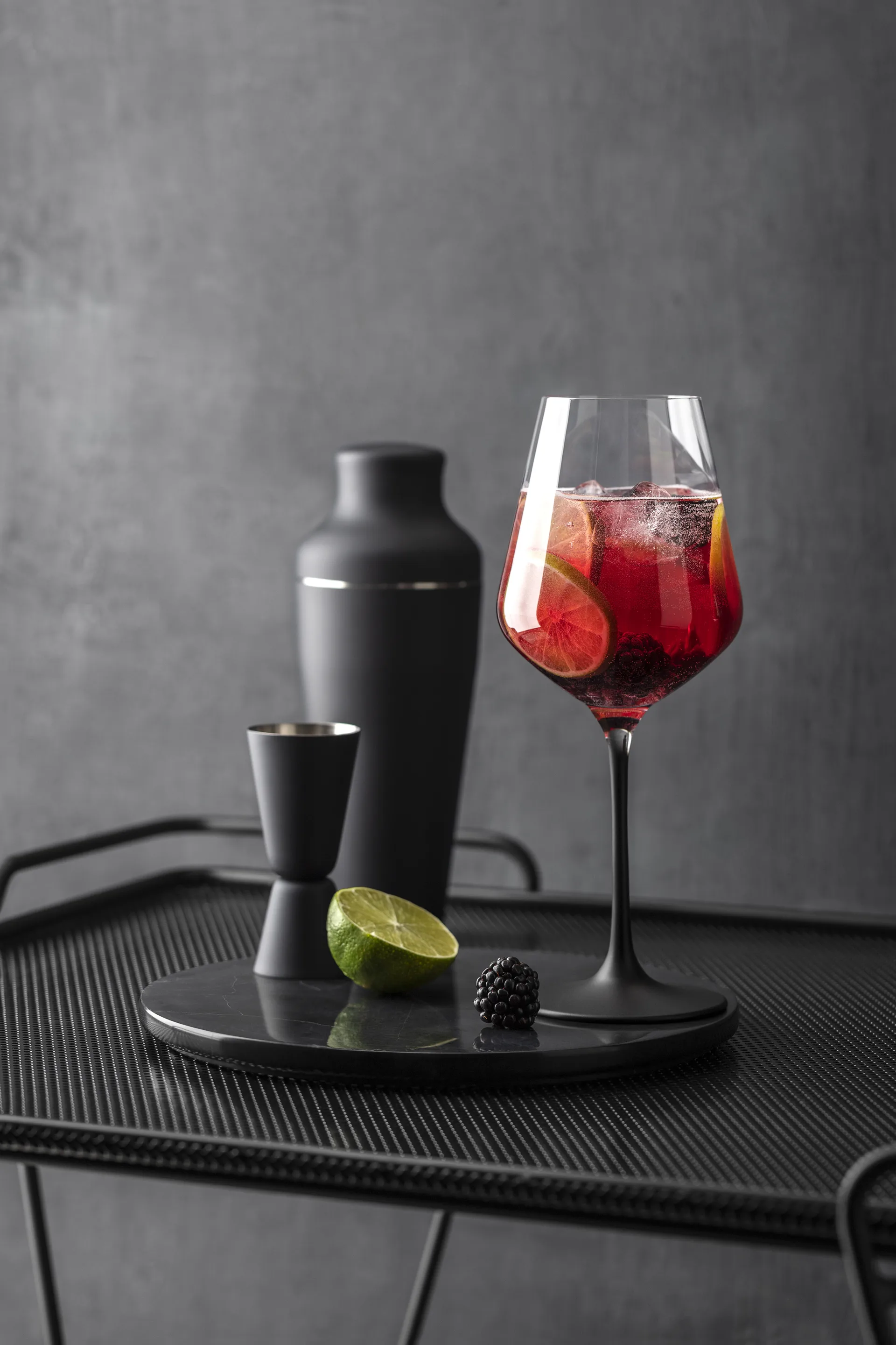 Manufacture Rock rodewijnglas 47 cl 4-pack, Transparant-zwart Villeroy & Boch