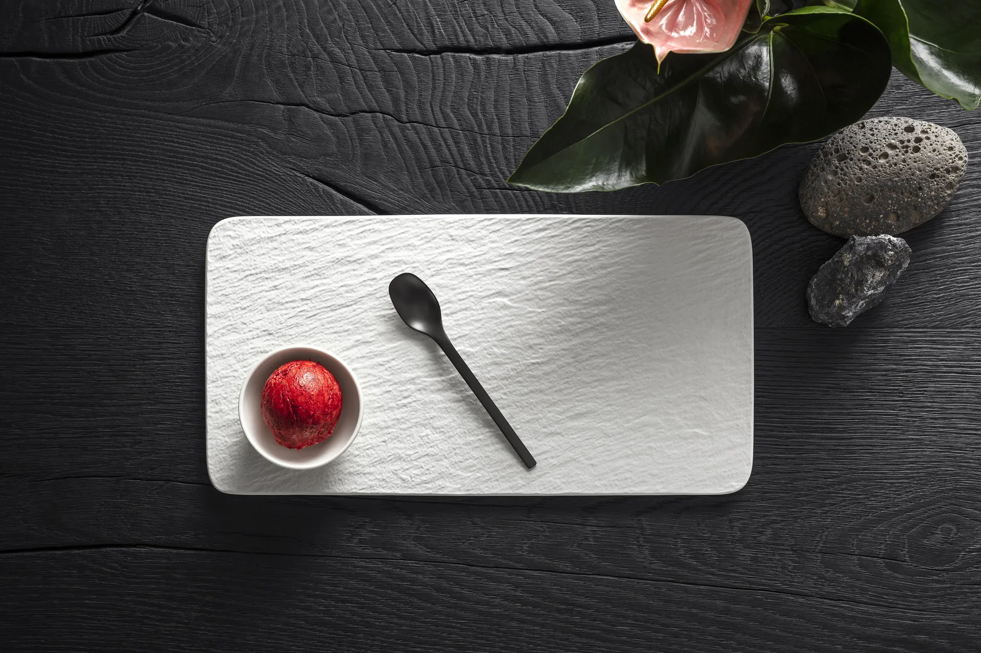 Manufacture Rock serveerschotel 18x35 cm, Blanc Villeroy & Boch