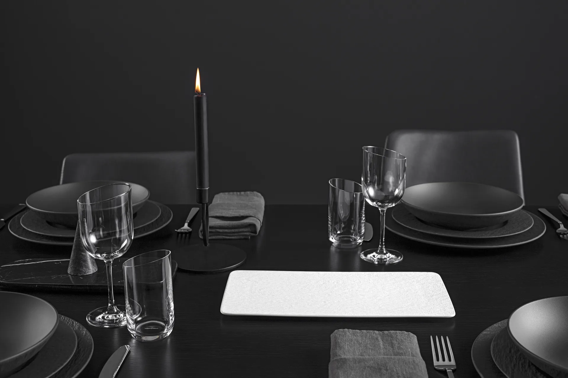 Manufacture Rock serveerschotel 18x35 cm, Blanc Villeroy & Boch