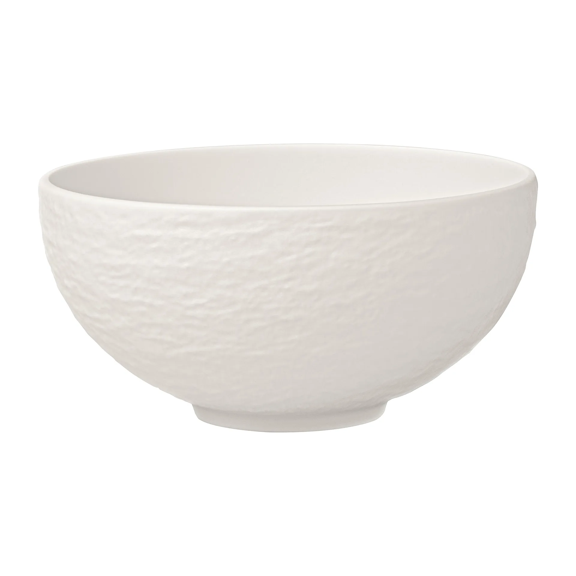 Manufacture Rock soepkom Ø13 cm, Blanc Villeroy & Boch