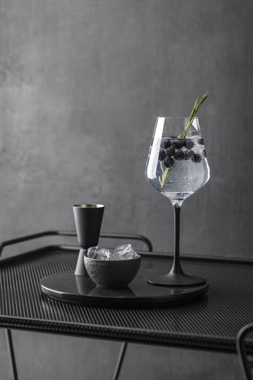 Manufacture Rock wittewijnglas 38 cl 4-pack - Transparant-zwart - Villeroy & Boch