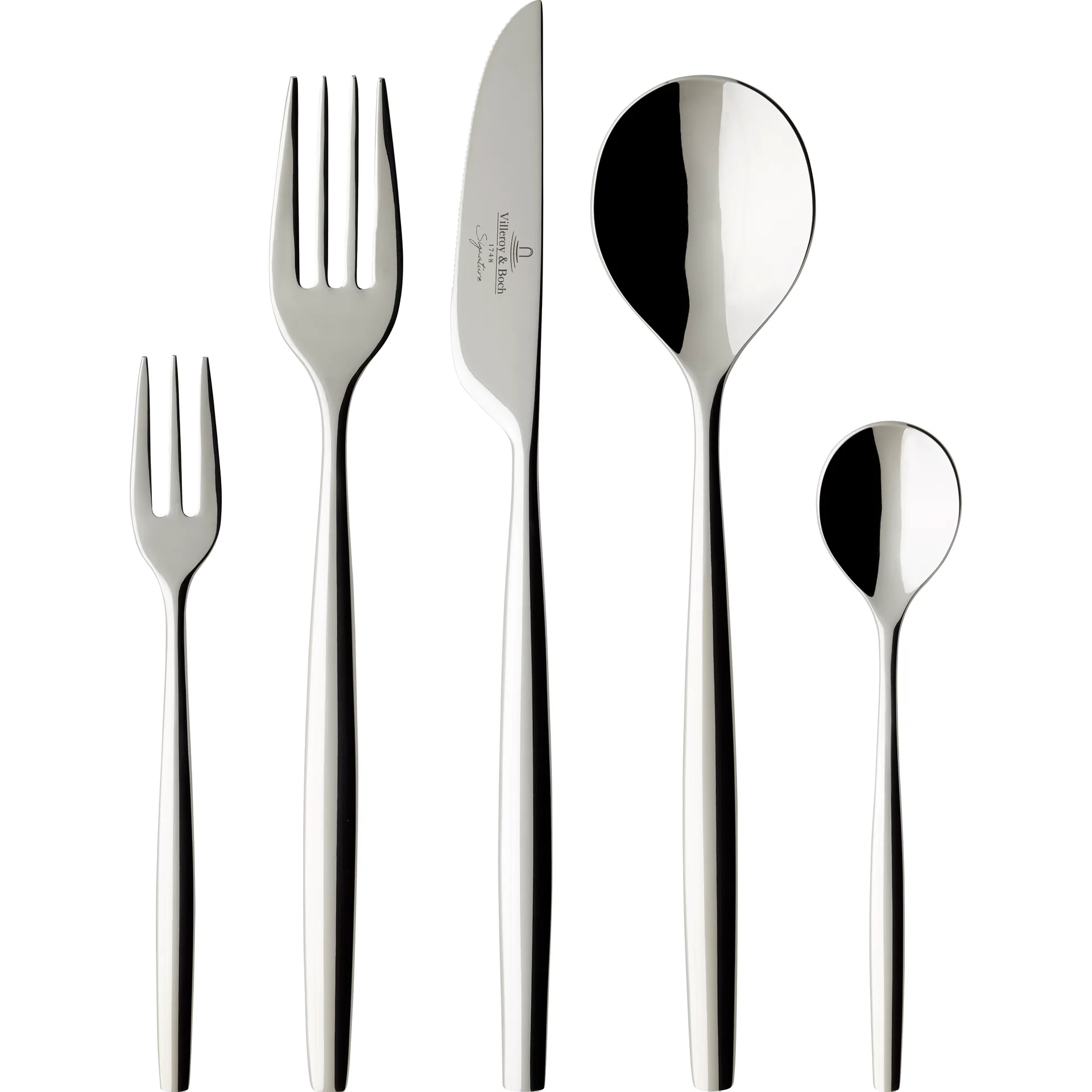 Metro Chic bestekset 30-delig, Roestvrij staal Villeroy & Boch