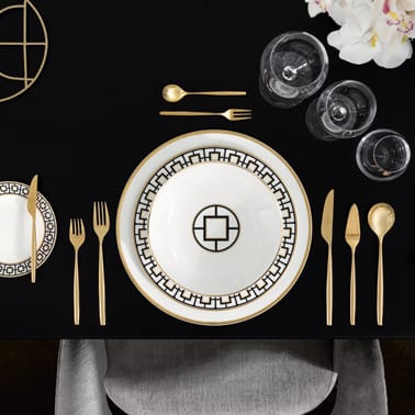 Metro Chic d'Or bestekset 24-delig, Goud Villeroy & Boch