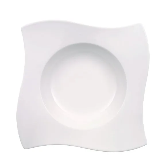 Villeroy & Boch New Wave diep bord 24 x 24 cm.