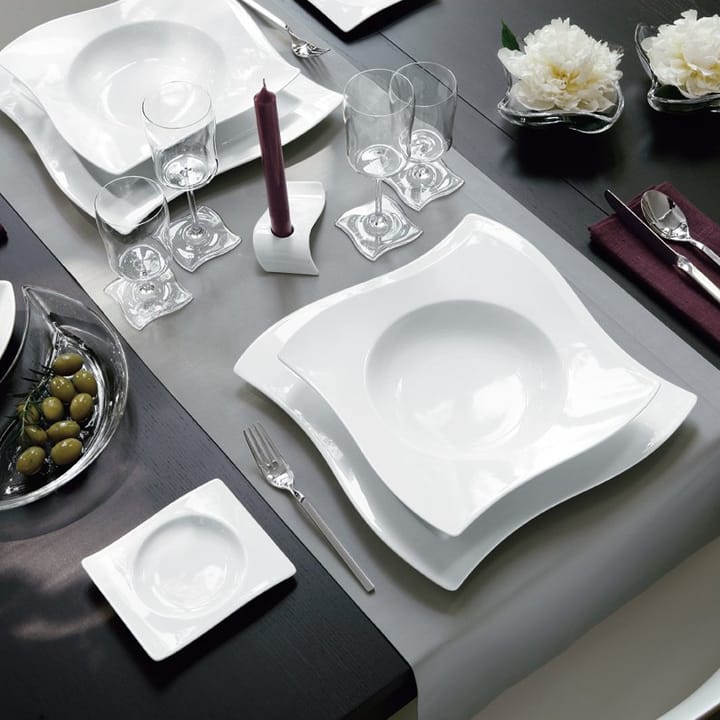 New Wave diep bord, 24 x 24 cm. Villeroy & Boch