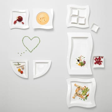 New Wave diep bord - 24 x 24 cm. - Villeroy & Boch