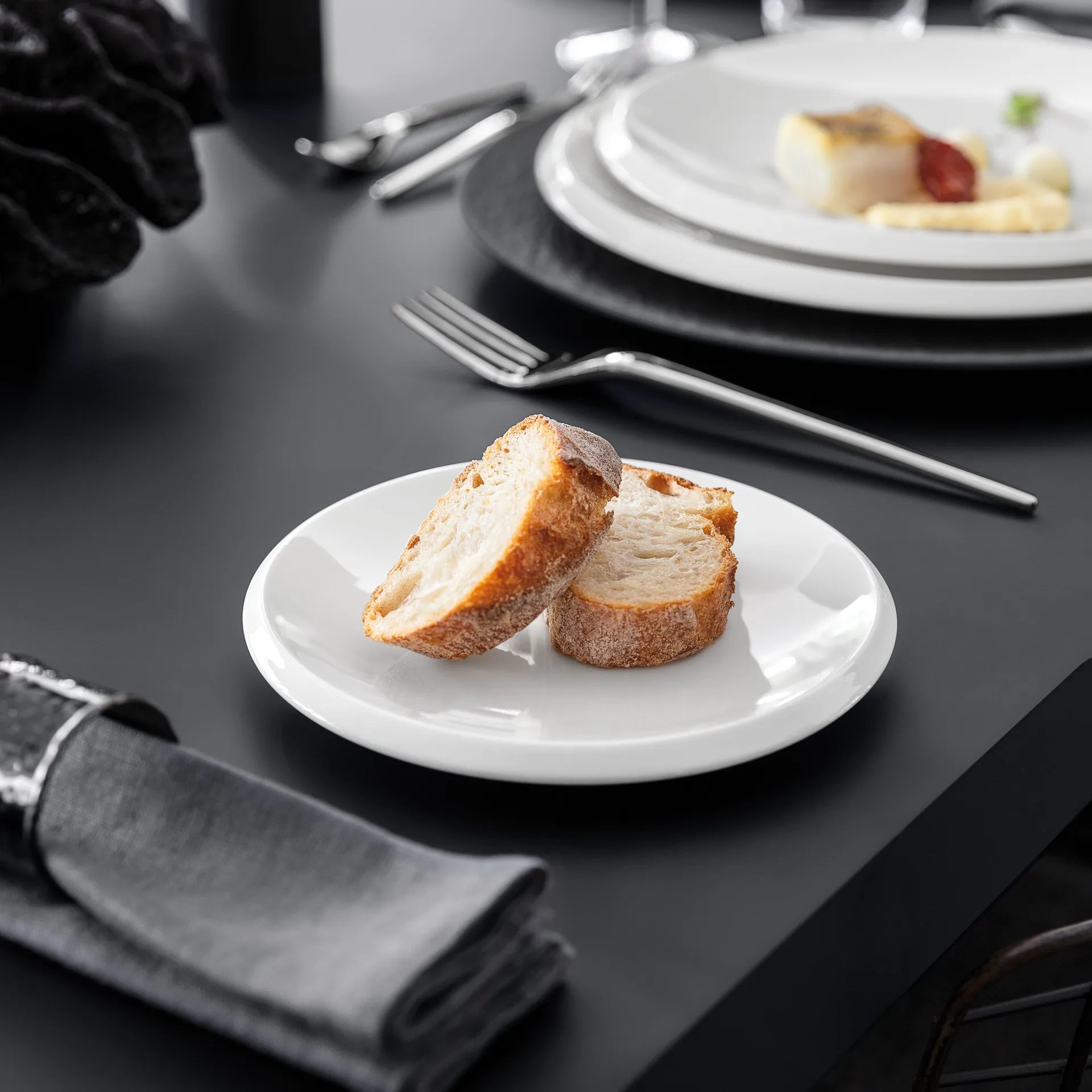 NewMoon broodbordje 16 cm, Wit Villeroy & Boch