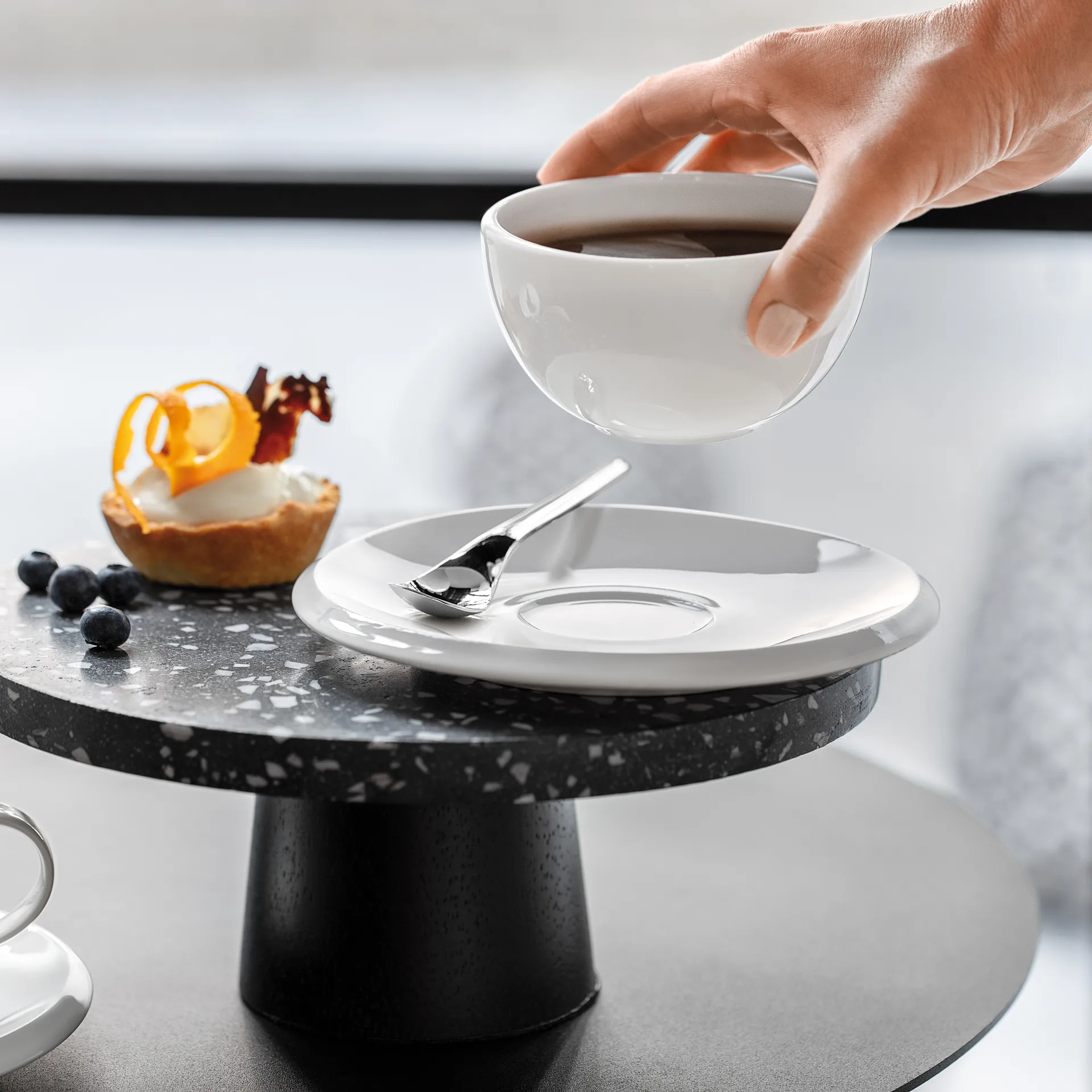 NewMoon koffiekop 29 cl, Wit Villeroy & Boch