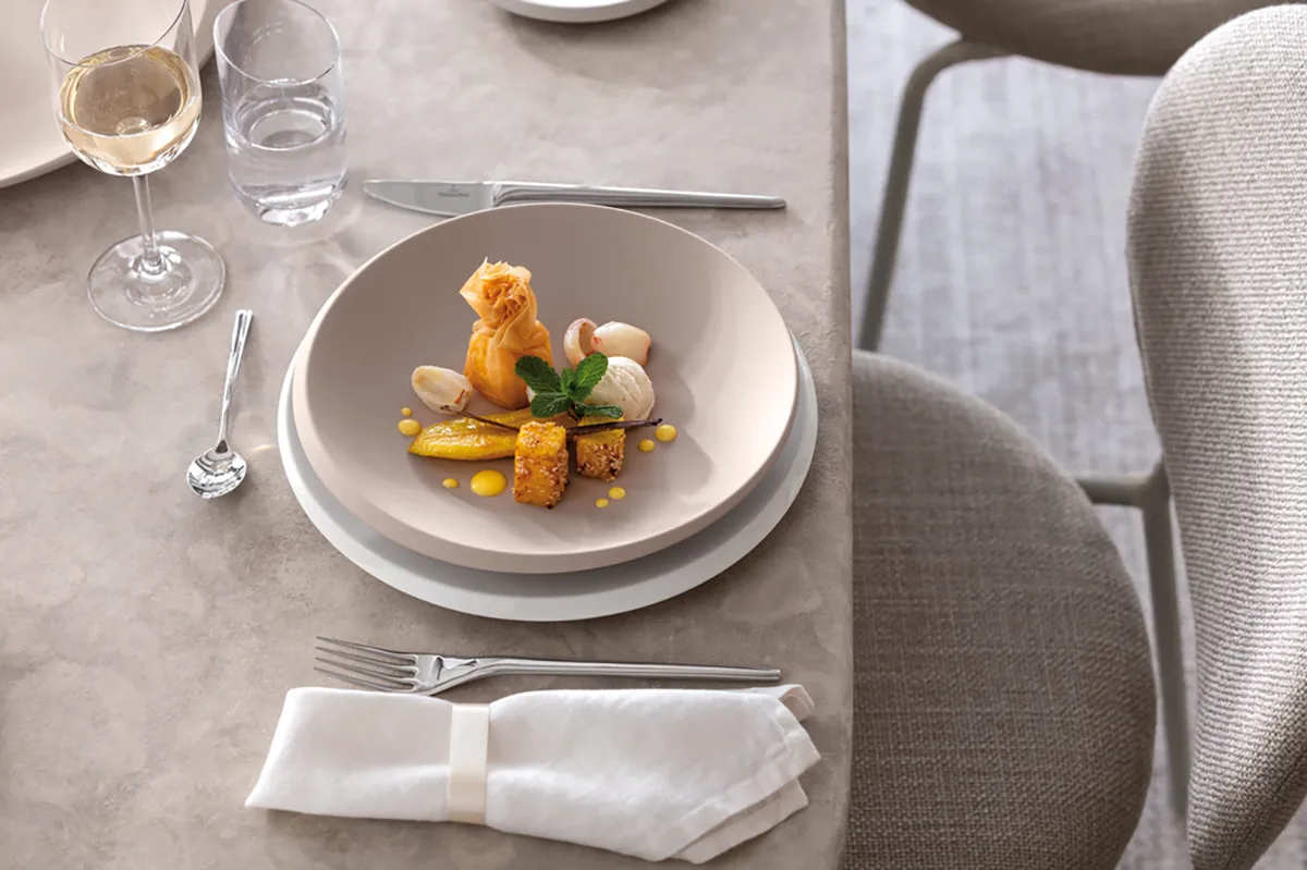 NewMoon schaal 25 cm, Beige Villeroy & Boch