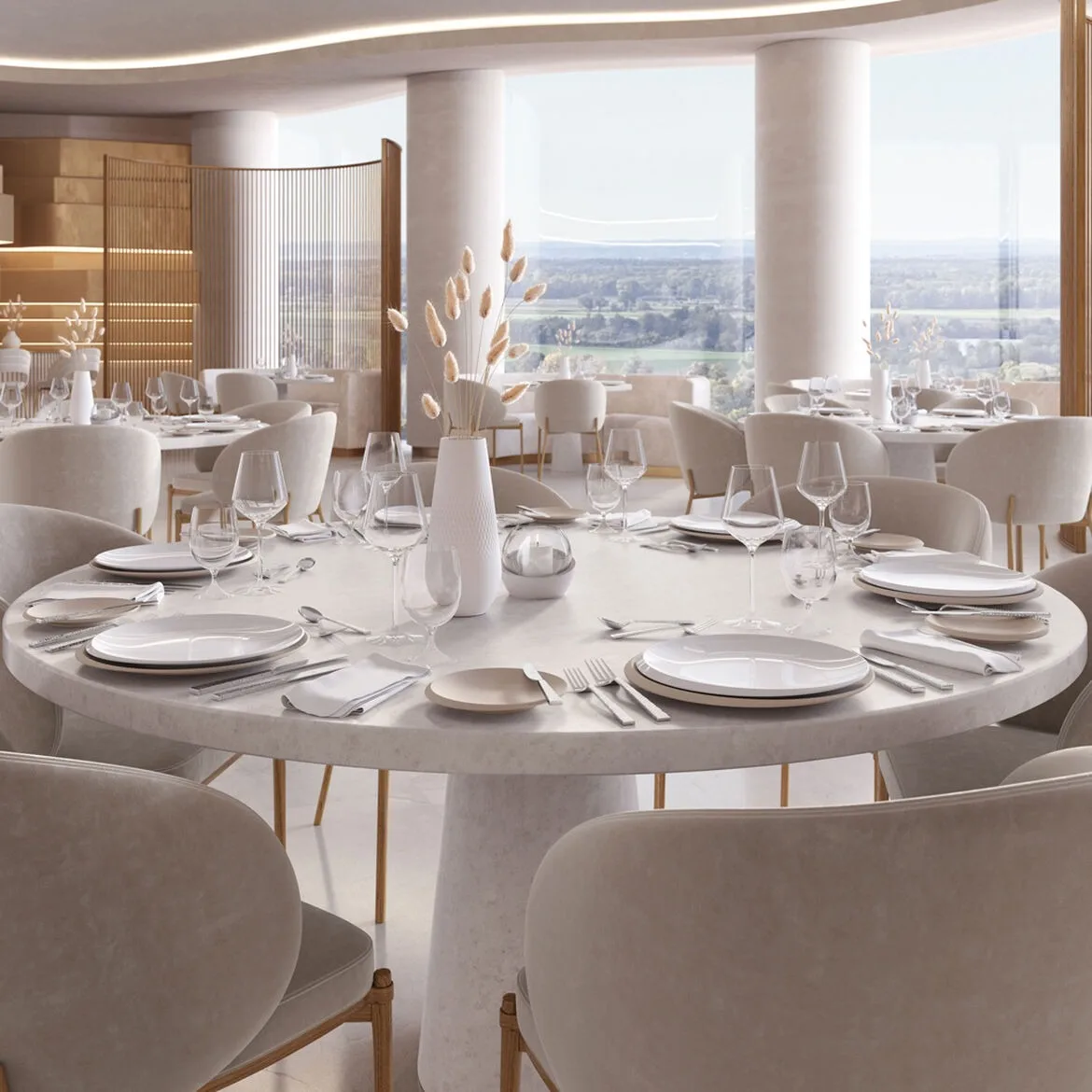 NewMoon schaal 25 cm, Beige Villeroy & Boch