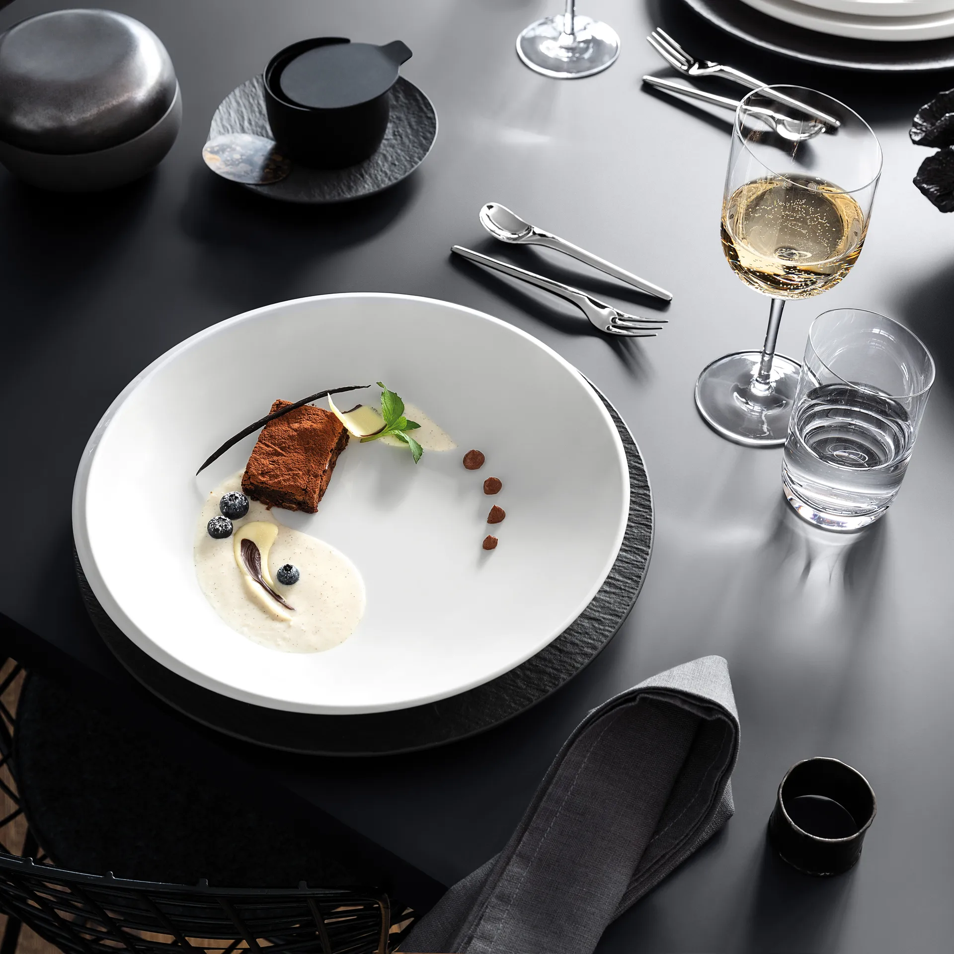 NewMoon schaal 29 cm, Wit Villeroy & Boch