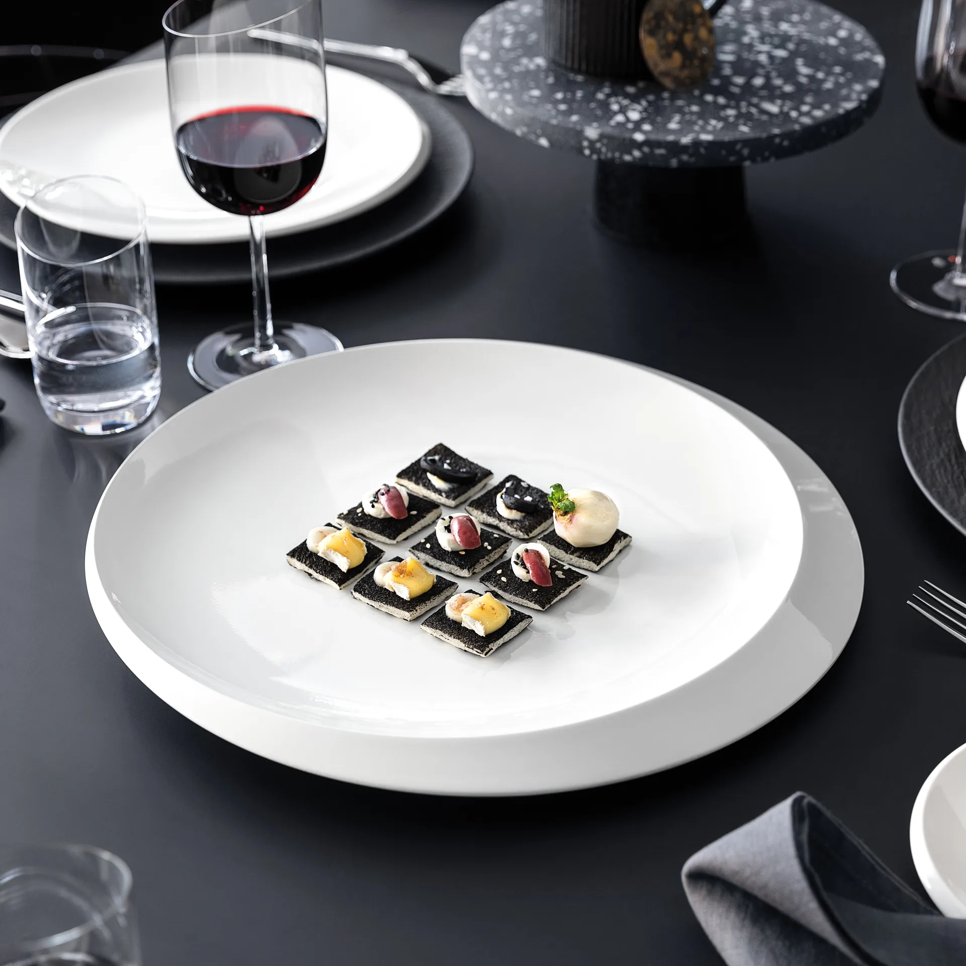 NewMoon serveerschaal Ø37 cm, Wit Villeroy & Boch