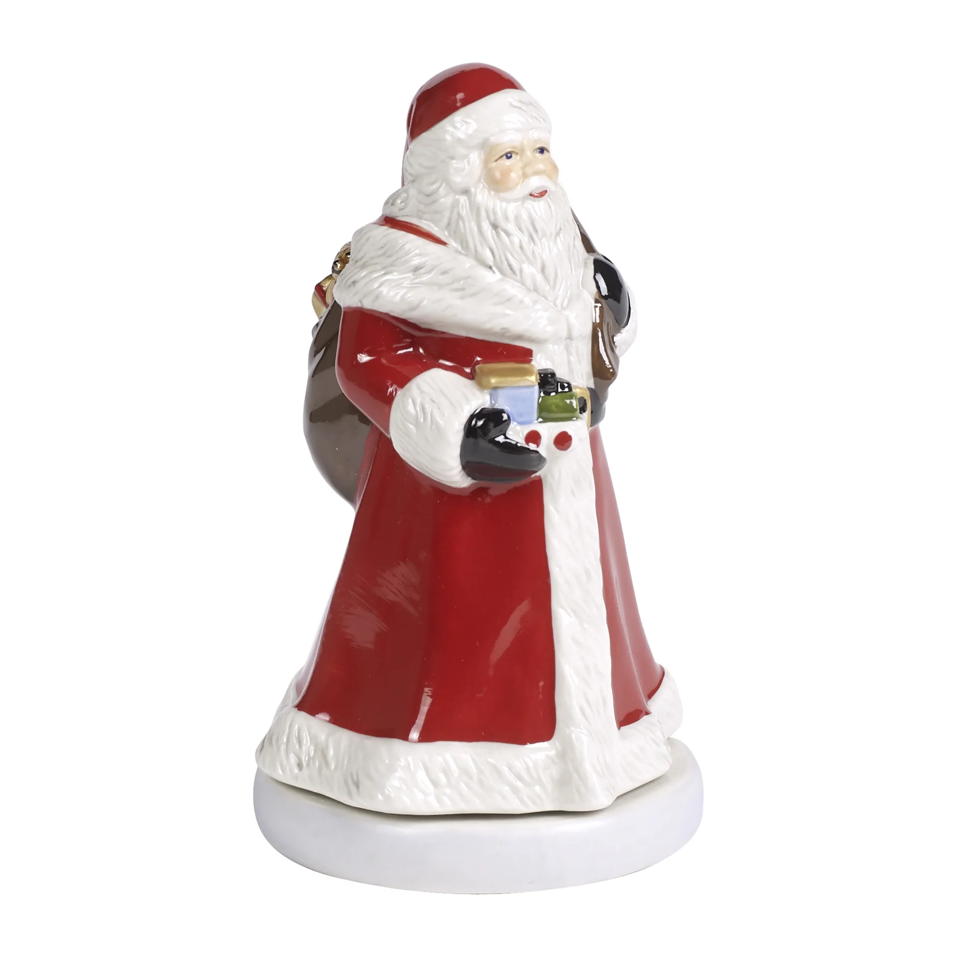Nostalgic Melody muziekdoos kerstman, Rood-wit Villeroy & Boch