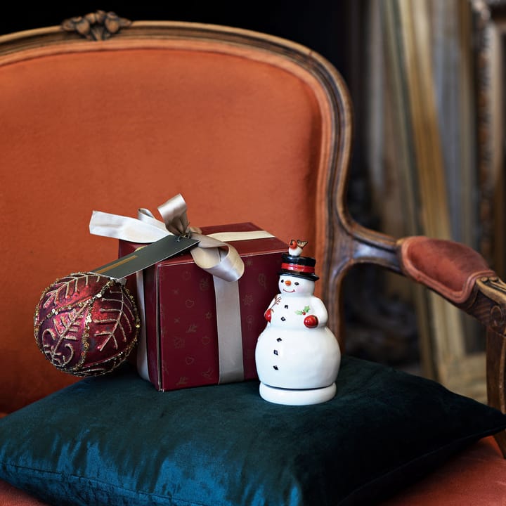Nostalgic Melody muziekdoos sneeuwpop, Wit Villeroy & Boch