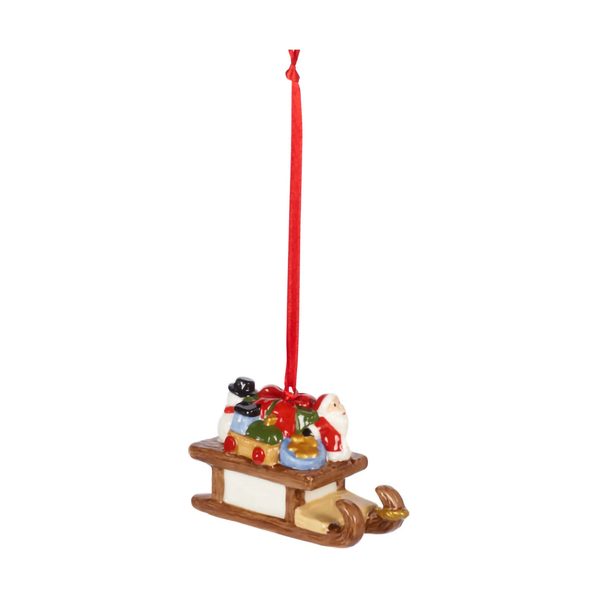 Nostalgische kerstboomhangers cadeaus 3-pack, Roodbruin Villeroy & Boch