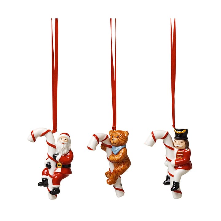 Nostalgische kerstboomversiering zuurstok 3-pack - Multi - Villeroy & Boch