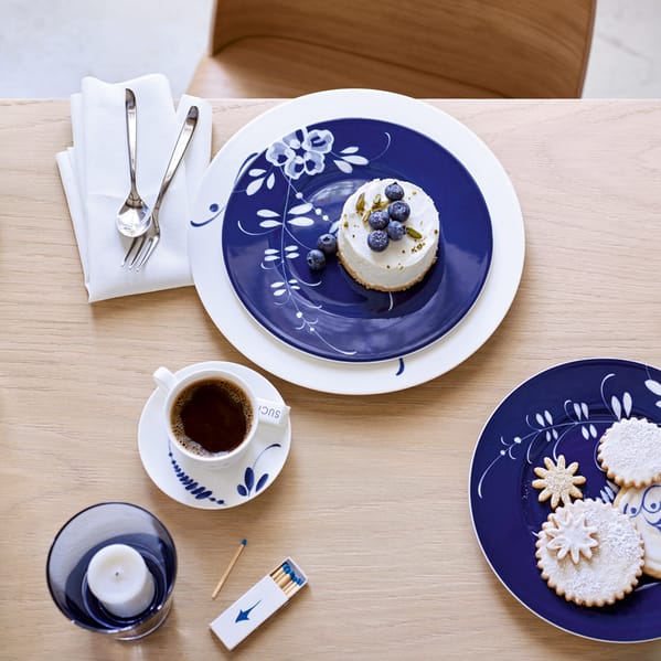 Old Luxembourg Brindille saladebord, blauw Villeroy & Boch