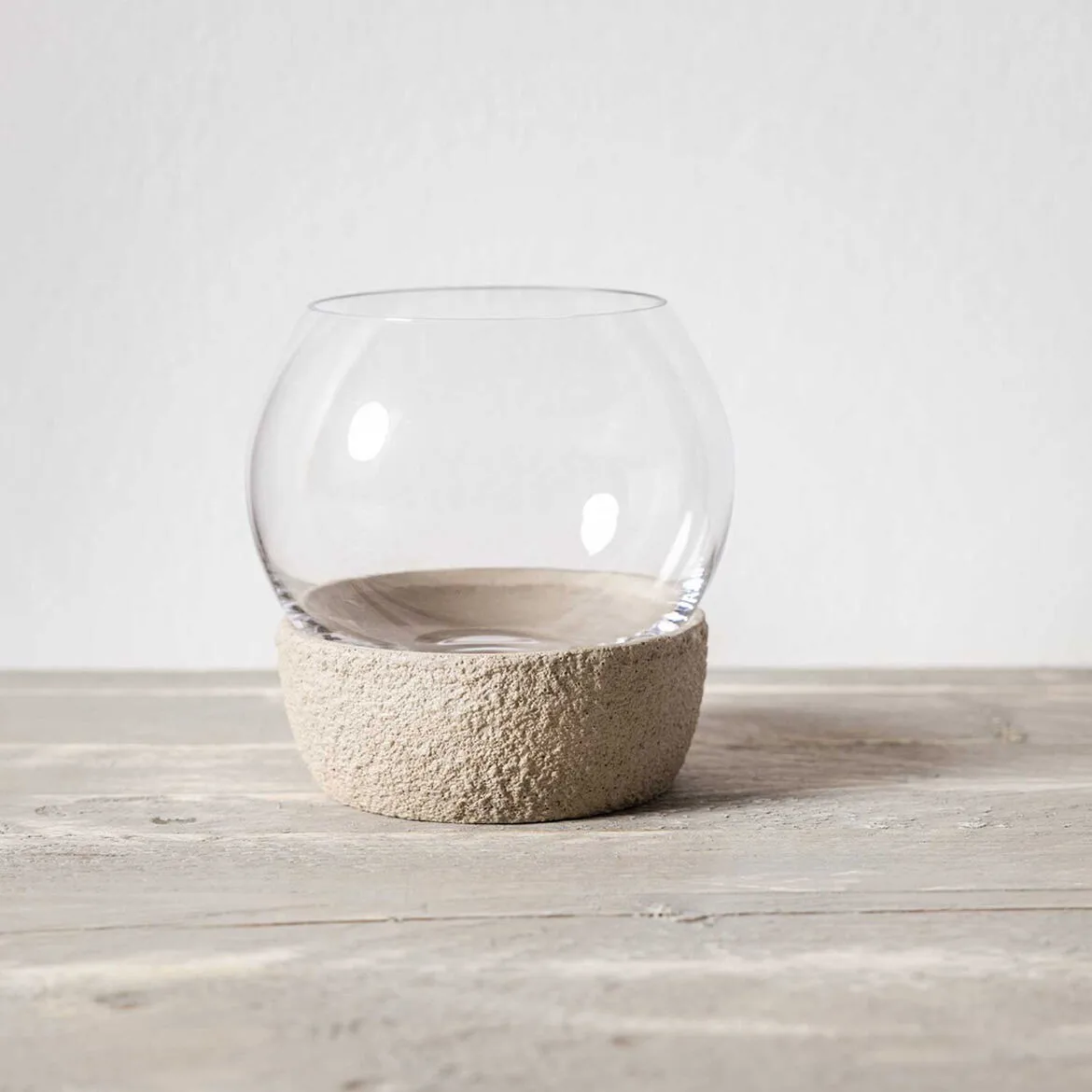 Perlemor Home Hurricane kaarsenhouder Ø16 cm, Beige Villeroy & Boch