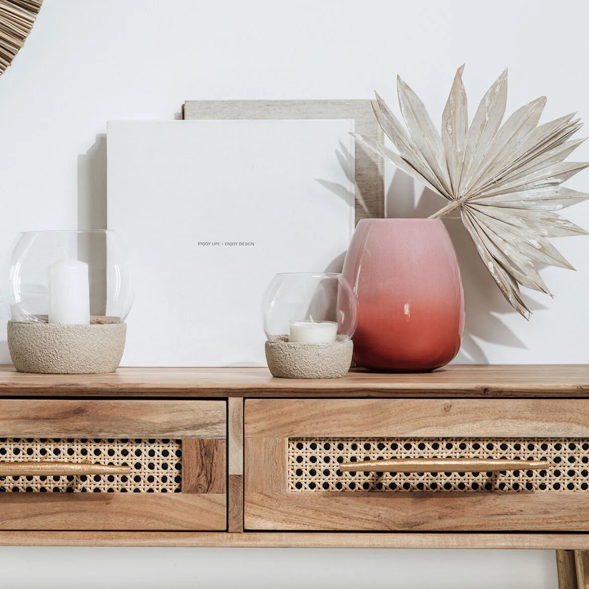 Perlemor Home Hurricane kaarsenhouder Ø16 cm, Beige Villeroy & Boch