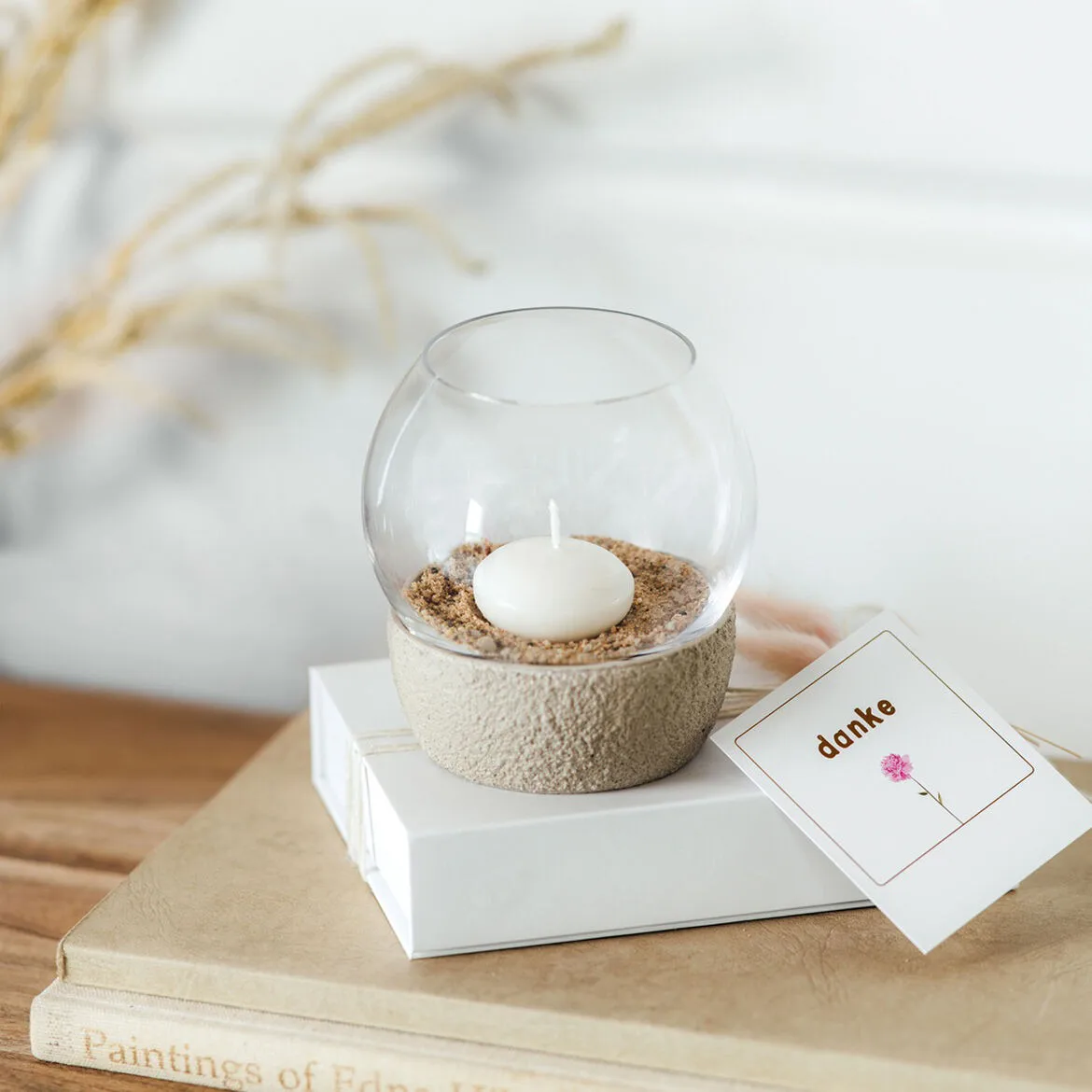 Perlemor kaarsenhouder Ø11 cm, Beige Villeroy & Boch