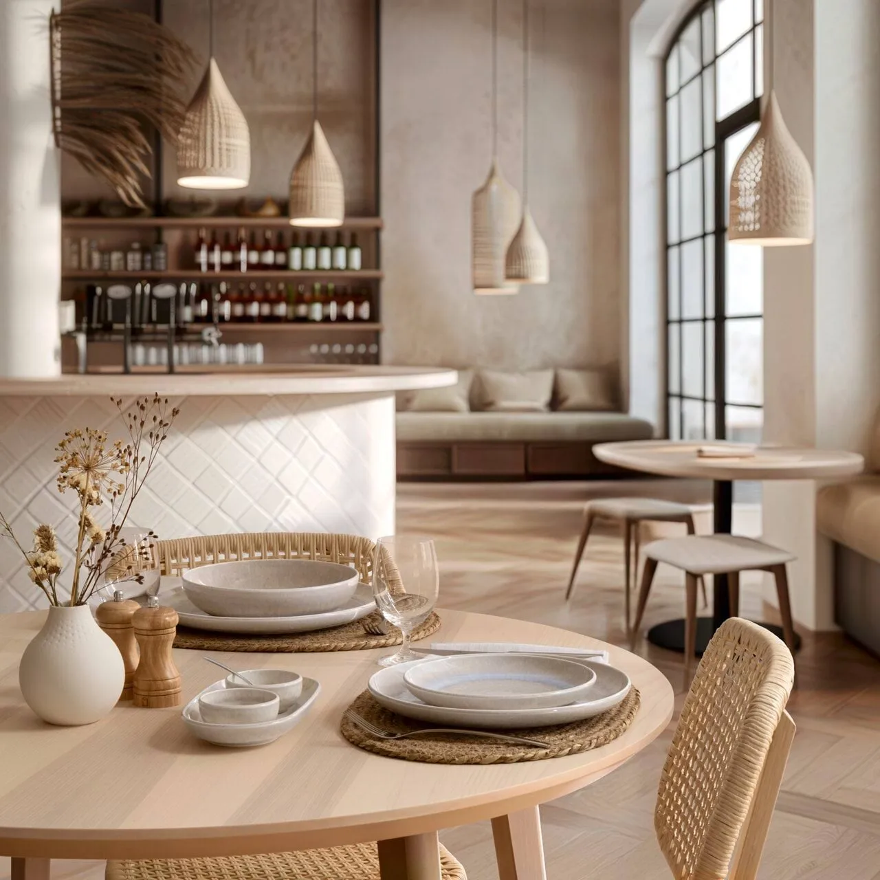 Perlemor Sand bord}, Beige, Ø29 cm Villeroy & Boch
