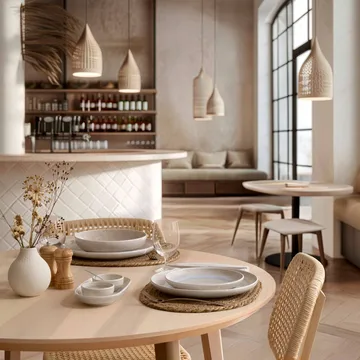 Perlemor Sand bord} - Beige, Ø29 cm - Villeroy & Boch