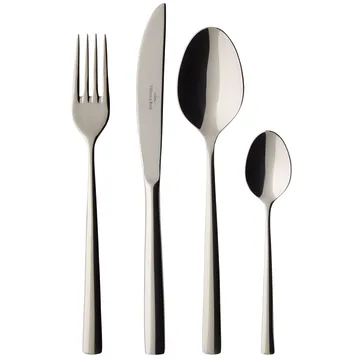 Fourchette à Dessert Villeroy & Boch Piemont - 187 Mm - Acier Inoxydable - Lave-vaisselle Safe