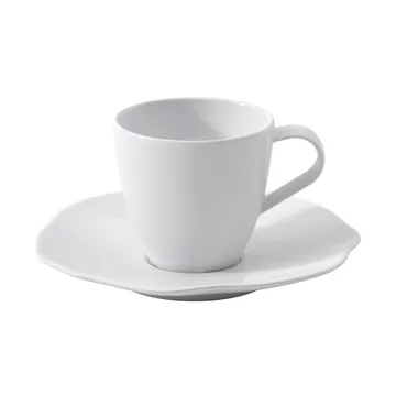 Pura espressokop met schotel - Wit, 2 delen - Villeroy & Boch