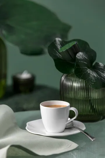 Pura espressokop met schotel - Wit, 2 delen - Villeroy & Boch