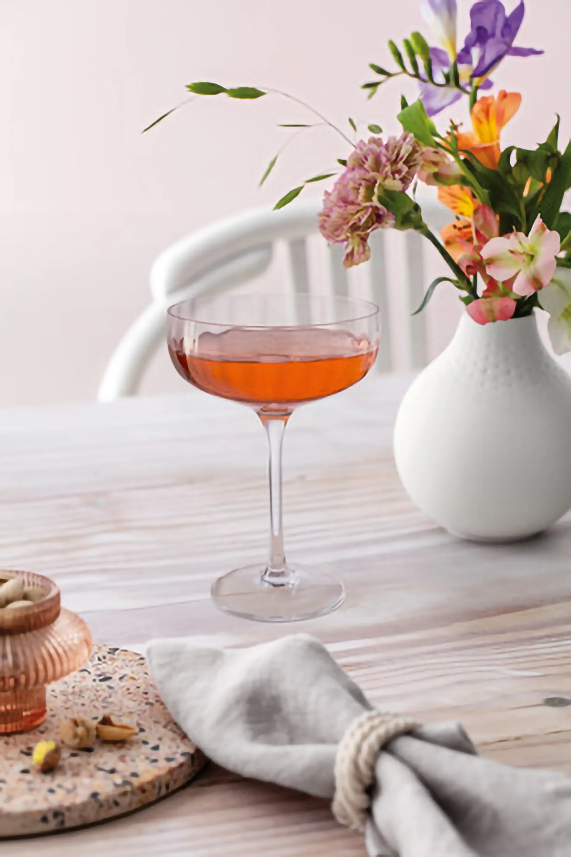 Rose Garden champagnecoupe 12 cl 4-pack, Helder Villeroy & Boch
