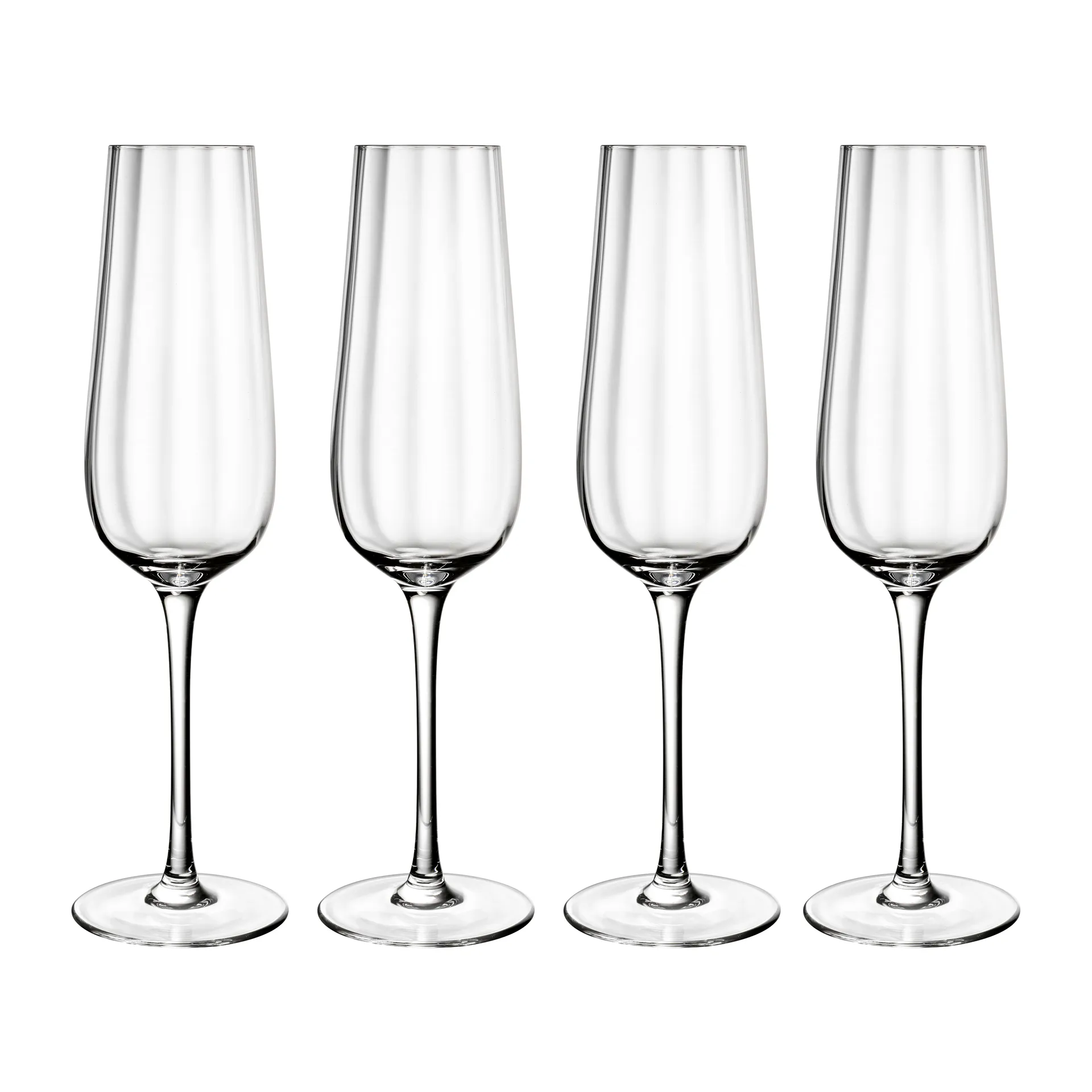 Rose Garden champagneglas 4-pack 29 cl, Transparant Villeroy & Boch