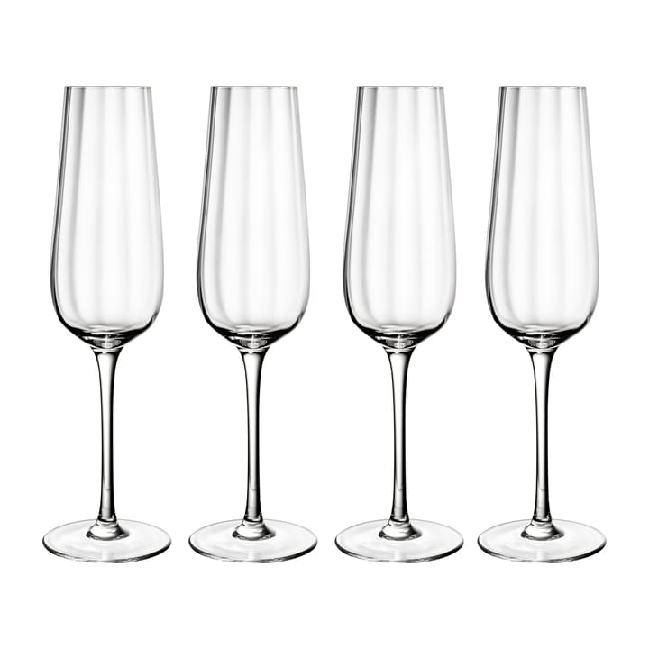 Rose Garden champagneglas 4-pack 29 cl - Transparant - Villeroy & Boch