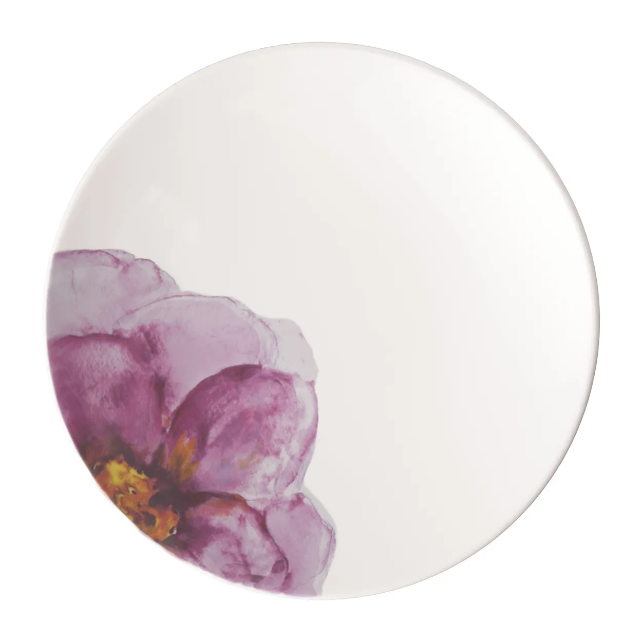 Villeroy & Boch Rose Garden Coupe bordje Ø21 cm Wit