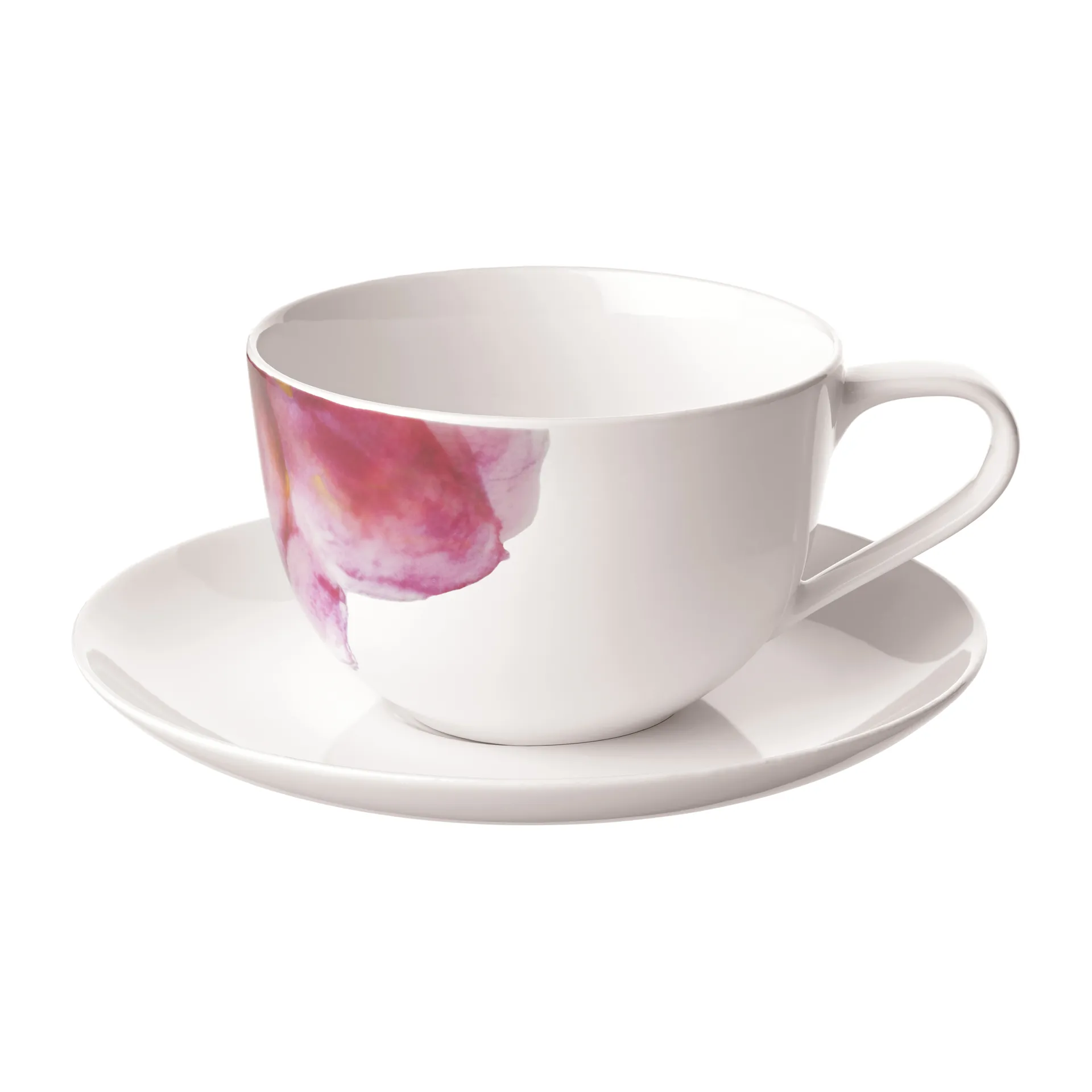 Rose Garden kop met schotel, Wit Villeroy & Boch