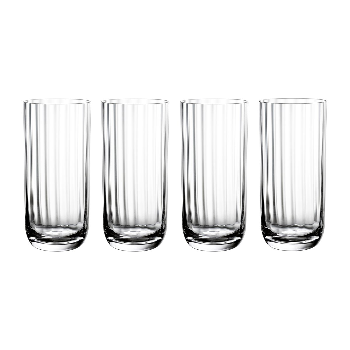 Villeroy & Boch Rose Garden longdrinkglas 4-pack 45 cl Transparant