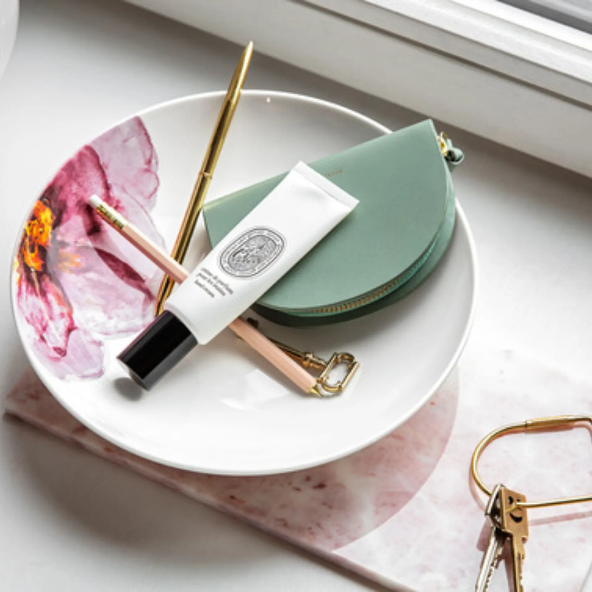 Rose Garden pastabord Ø24 cm, Wit-rood Villeroy & Boch