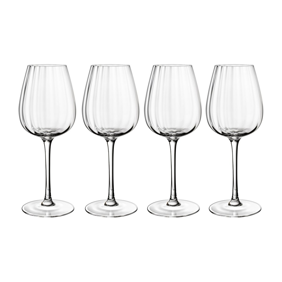 Villeroy & Boch Rose Garden wittewijnglas 4-pack 43 cl Transparant