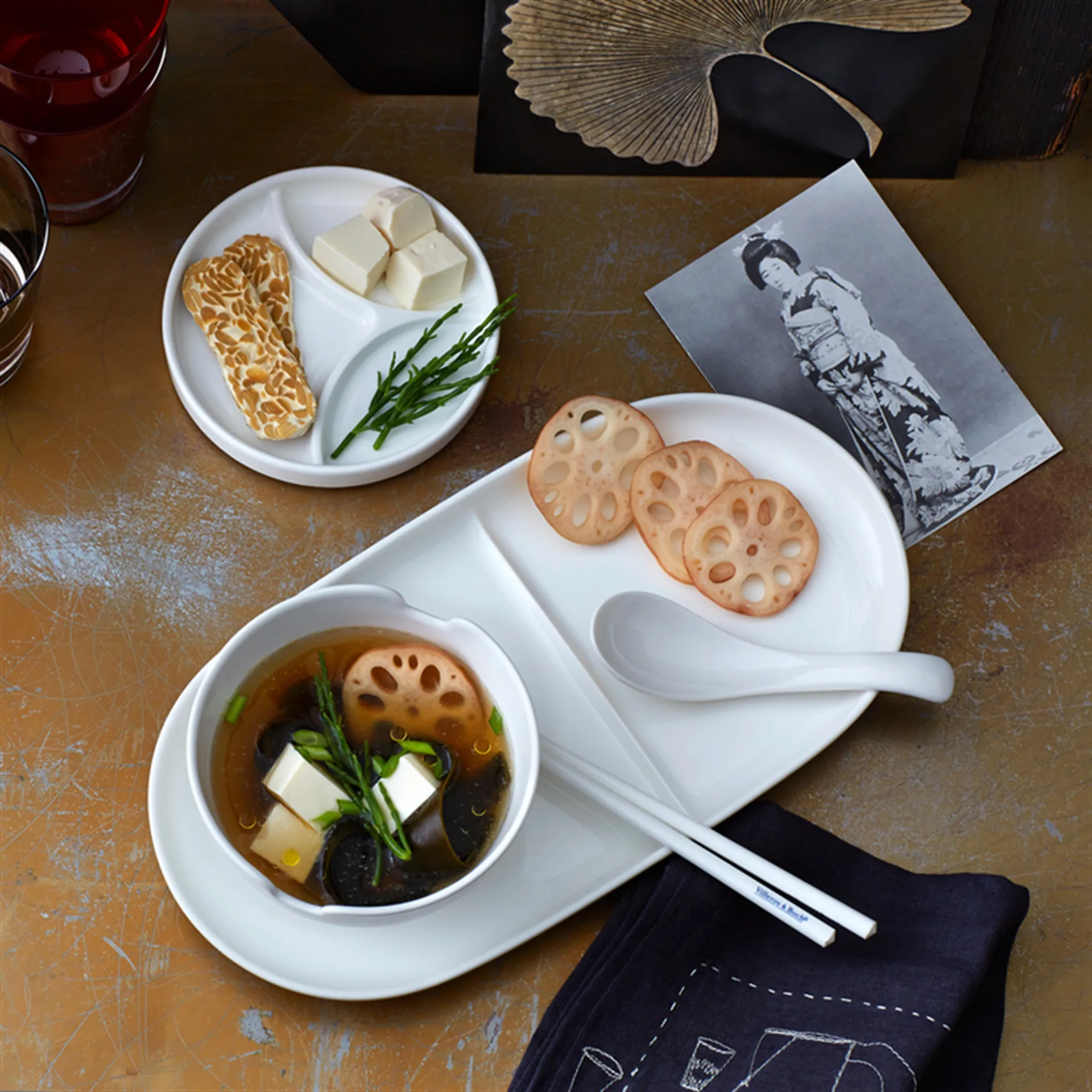 Soup Passion eetstokjes, porselein Villeroy & Boch