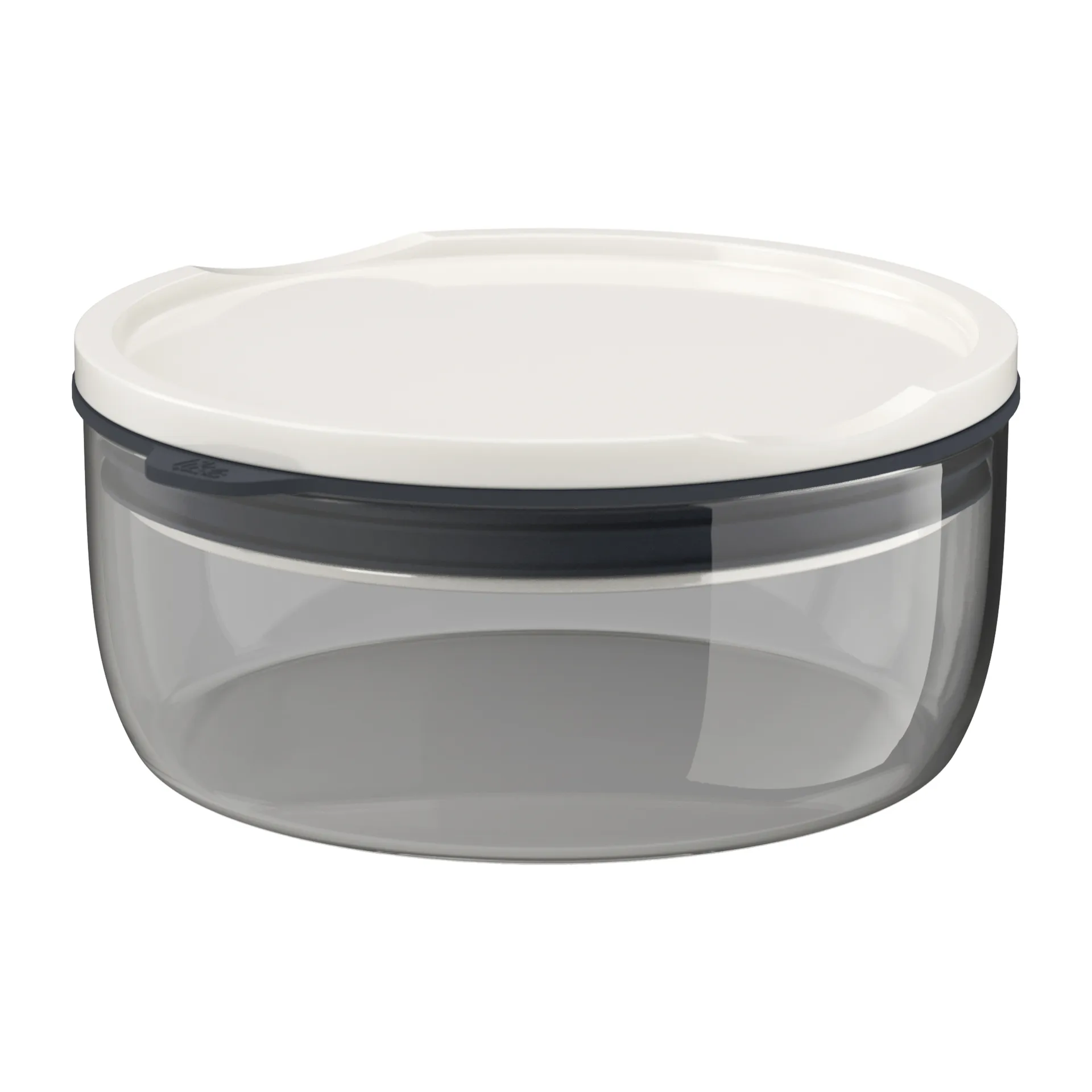 To Go & To Stay lunchbox glas M Ø13 cm, Transparant-wit Villeroy & Boch