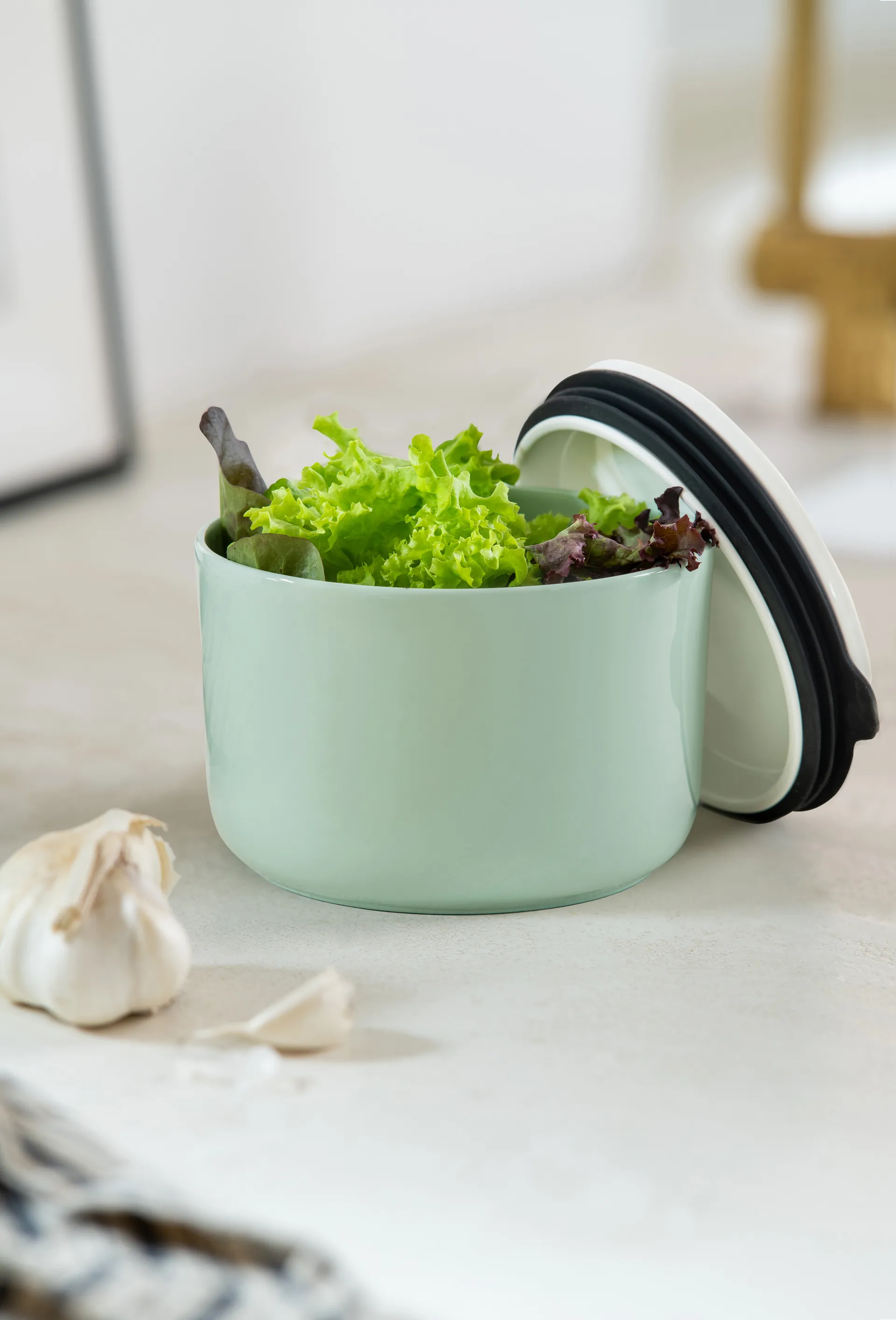 To Go & To Stay lunchbox porselein L Ø13 cm, Mineral Villeroy & Boch