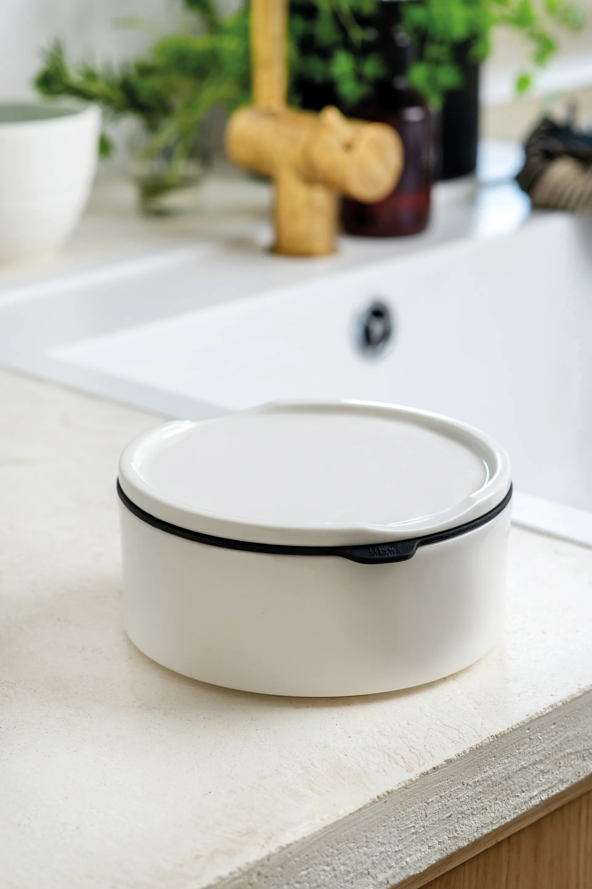 To Go & To Stay lunchbox porselein M Ø13 cm, Wit Villeroy & Boch