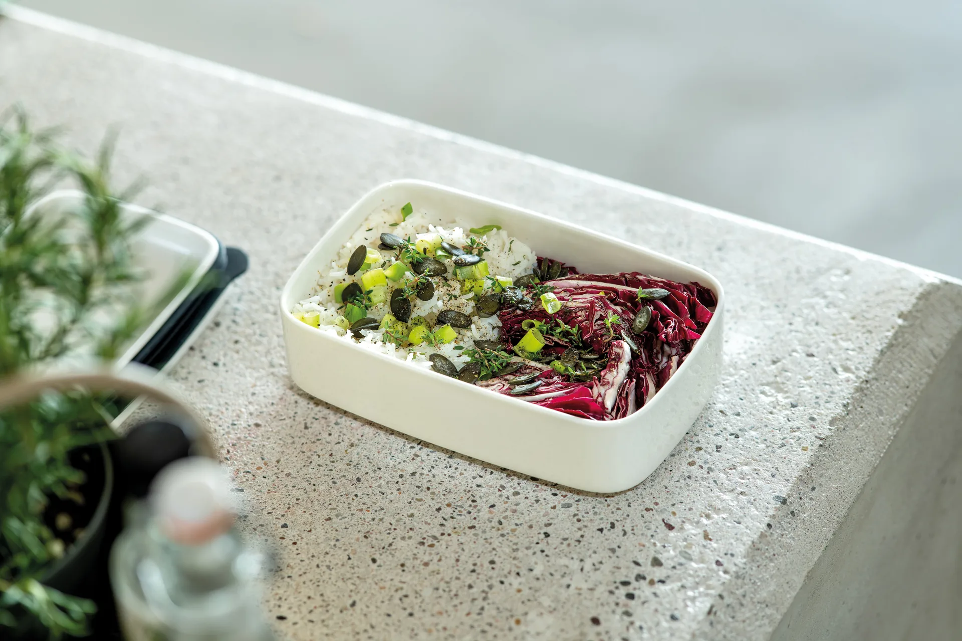 To Go & To Stay lunchbox porselein S 10x13 cm, Wit Villeroy & Boch