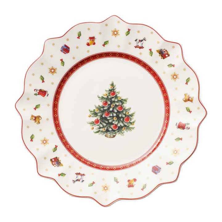 Toy's Delight bord Ø24 cm, Wit-rood Villeroy & Boch